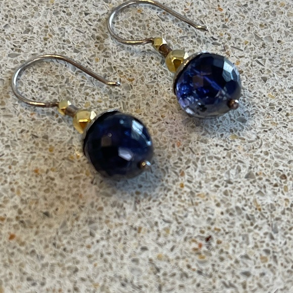 Beth Orduna Iolite Drop Earrings - Picture 2 of 6